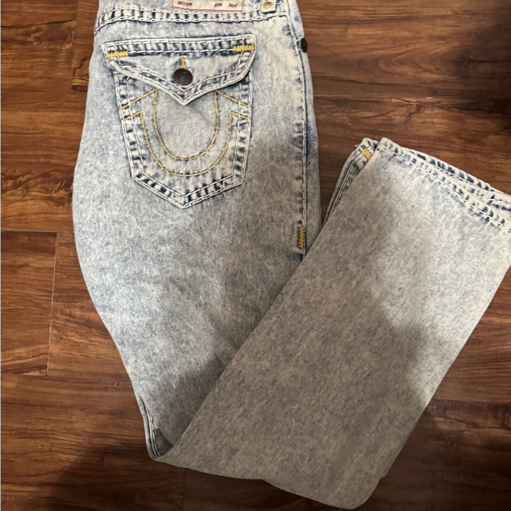 True Religion Ricky Straight Jeans 36